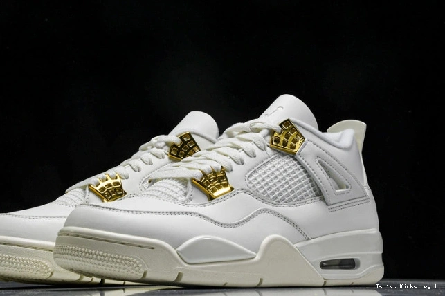 Retro AQ9129-170 Metallic 4 Jordan Gold 0812